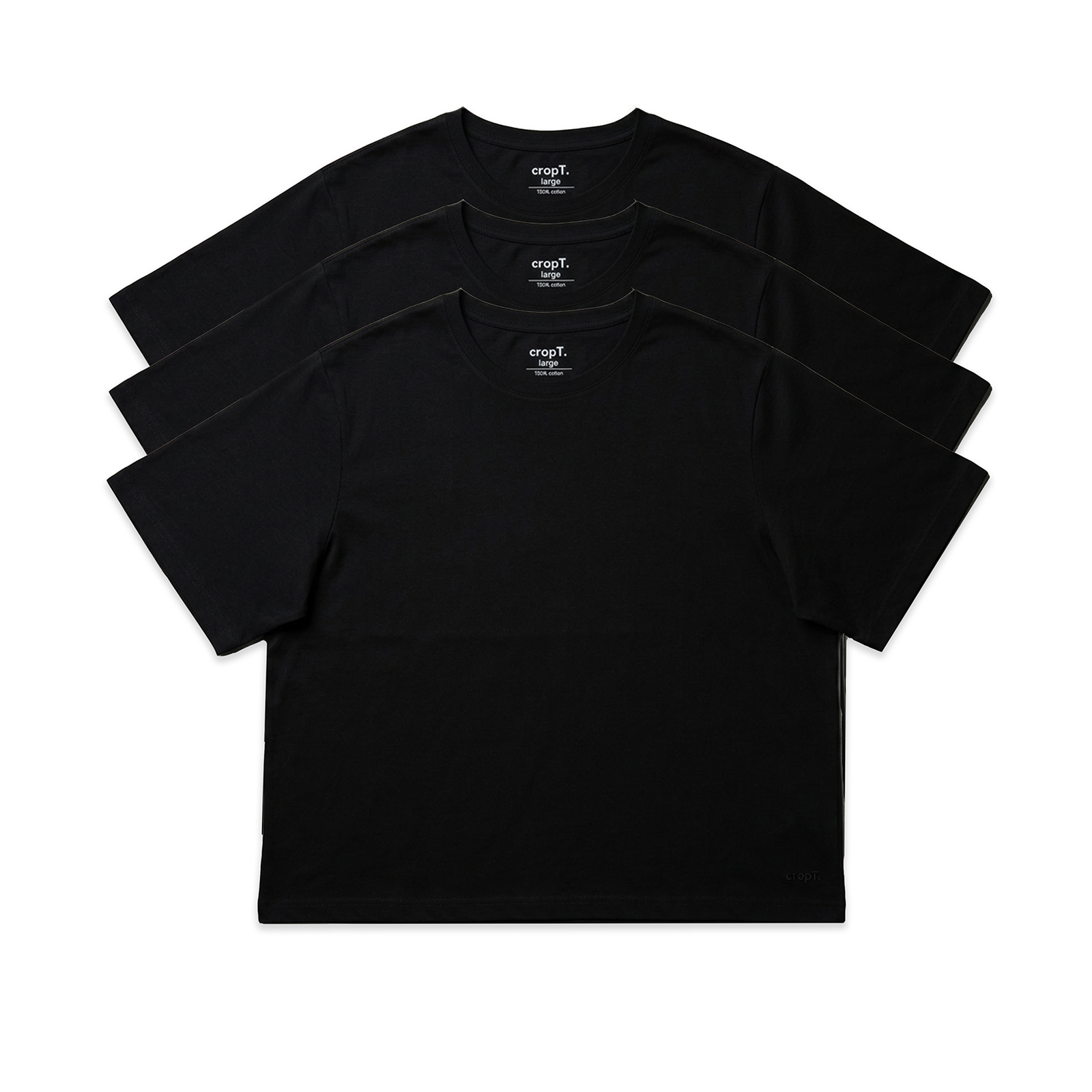 signature black cropT ( 3pk )